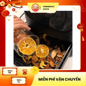 Lưu Ý Khi Làm Hoa Quả Sấy Bằng Chiên Chiên Không Dầu