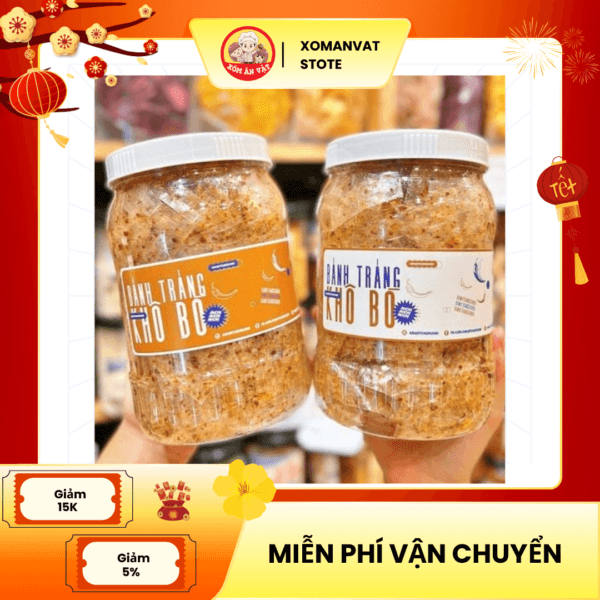 Bánh Tráng Khô Bò